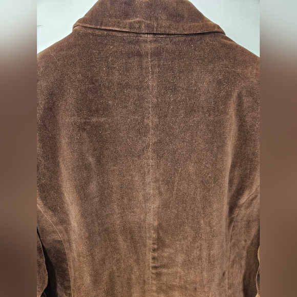Vintage - Velvet Jessica Holbrook Cotton Brown Blazer - NWOT - Size 14 - Picture 6 of 7